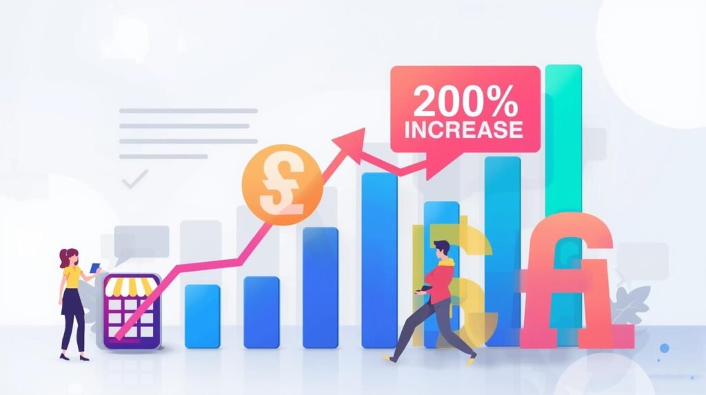 Online Sales by 200%